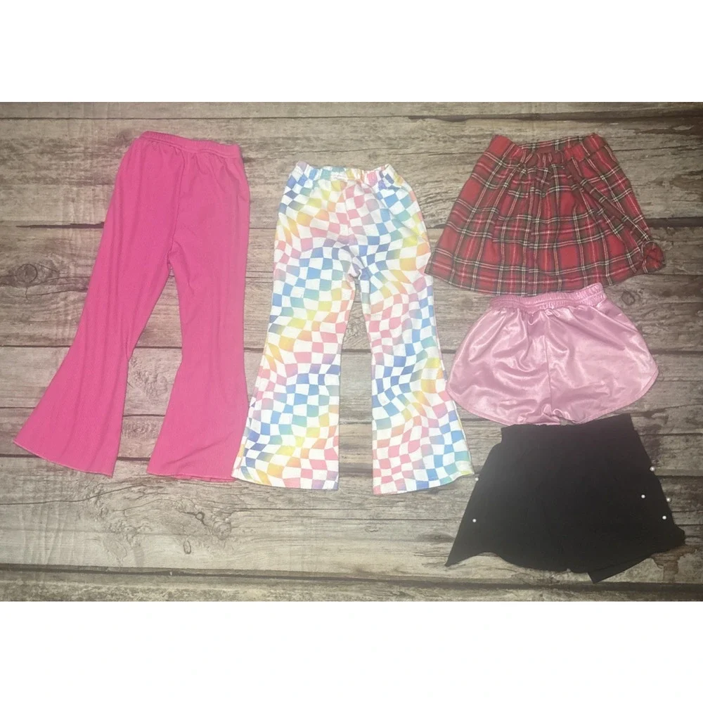 Shein Lot of 5 Girls Pants / Shorts - Shein - Size 4T & 5T